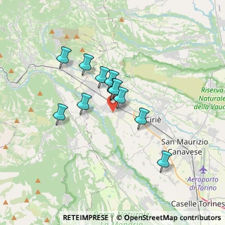 Mappa Via S. Vito, 10070 Villanova Canavese TO, Italia (2.71364)