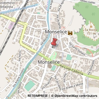 Mappa Piazza San Marco, 16, 35043 Monselice, Padova (Veneto)