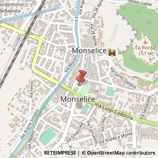 Mappa Piazzale Vittoria, 2, 35043 Monselice PD, Italia, 35043 Monselice, Padova (Veneto)