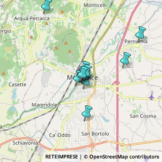 Mappa Piazza Ossicella, 35043 Monselice PD, Italia (1.25364)