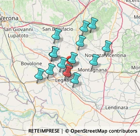 Mappa Via Europa, 37046 Minerbe VR, Italia (9.99467)