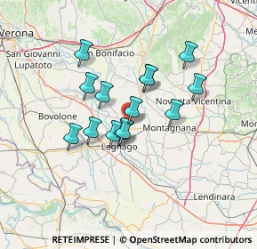 Mappa Via Europa, 37046 Minerbe VR, Italia (10.47786)