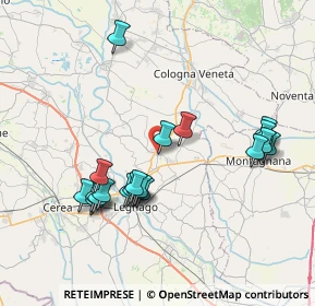 Mappa Via Europa, 37046 Minerbe VR, Italia (7.549)