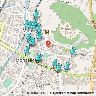 Mappa Via S. Luigi, 35043 Monselice PD, Italia (0.247)