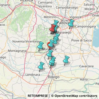 Mappa Via S. Luigi, 35043 Monselice PD, Italia (10.48467)