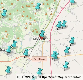 Mappa Via S. Luigi, 35043 Monselice PD, Italia (6.306)