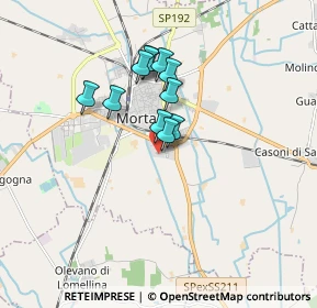 Mappa Via Enrico Mattei, 27036 Mortara PV, Italia (1.26091)