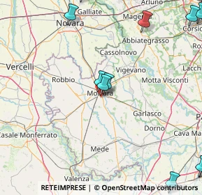 Mappa Via Enrico Mattei, 27036 Mortara PV, Italia (29.50625)