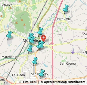 Mappa Via Ponticello, 35043 Monselice PD, Italia (2.24)