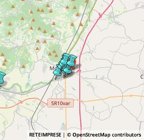 Mappa Via Ponticello, 35043 Monselice PD, Italia (2.99583)