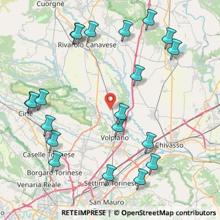 Mappa Località Fraschetta, 10080 San Benigno Canavese TO, Italia (10.748)