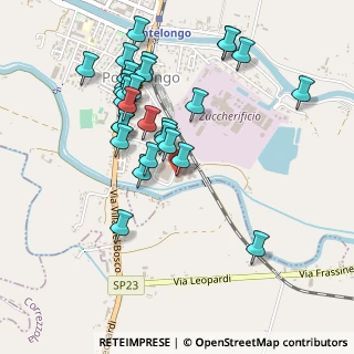 Mappa Via I. Montesi, 35029 Pontelongo PD, Italia (0.49655)