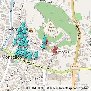 Mappa Largo Paltanieri, 35043 Monselice PD, Italia (0.277)