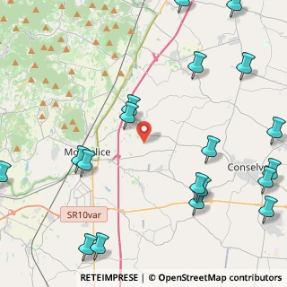 Mappa 35020 Monselice PD, Italia (6.269)