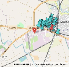Mappa Via Albert Einstein, 27036 Mortara PV, Italia (0.8085)