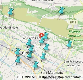 Mappa Via delle Scuole, 10070 San Carlo Canavese TO, Italia (2.15)