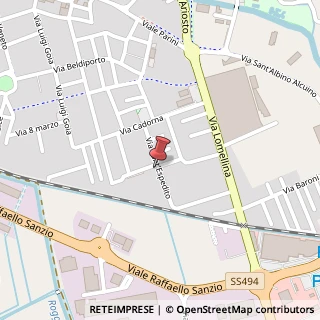 Mappa Via Sant'Espedito, 10, 27036 Mortara, Pavia (Lombardia)