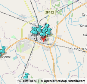 Mappa Via IV Novembre, 27036 Mortara PV, Italia (2.08538)