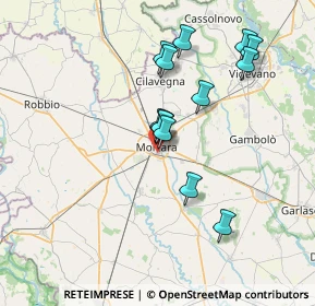 Mappa Via IV Novembre, 27036 Mortara PV, Italia (6.45308)