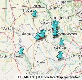 Mappa Via IV Novembre, 27036 Mortara PV, Italia (11.06333)