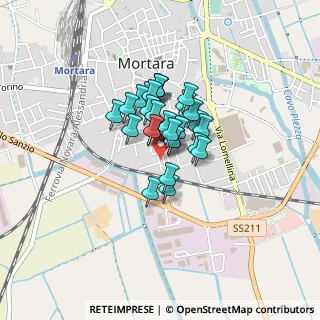 Mappa Via IV Novembre, 27036 Mortara PV, Italia (0.24483)
