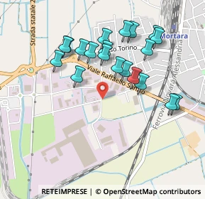 Mappa Zona Industriale, 27036 Mortara PV, Italia (0.463)