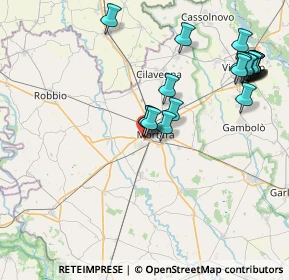 Mappa Zona Industriale, 27036 Mortara PV, Italia (8.9325)