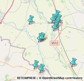 Mappa Via Centenara, 37060 Erbè VR, Italia (3.87545)