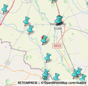 Mappa Via Centenara, 37060 Erbè VR, Italia (6.342)