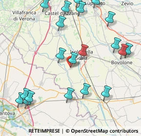 Mappa Via Centenara, 37060 Erbè VR, Italia (10.187)