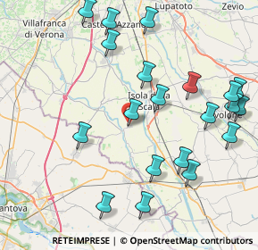 Mappa Via Centenara, 37060 Erbè VR, Italia (9.354)