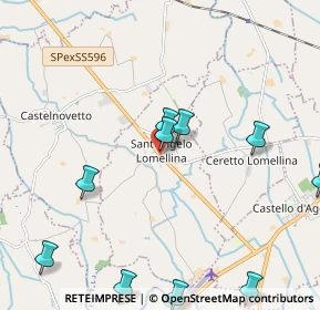 Mappa Via Dott. Mazzini, 27030 Sant'Angelo Lomellina PV, Italia (2.8675)