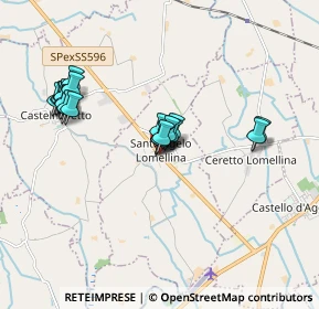 Mappa Via Dott. Mazzini, 27030 Sant'Angelo Lomellina PV, Italia (1.702)