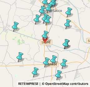 Mappa Via Villa del Bosco, 35029 Pontelongo PD, Italia (4.741)