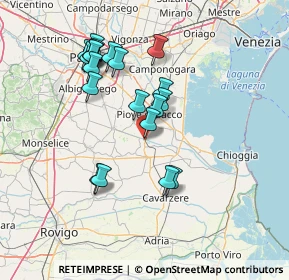 Mappa Via Villa del Bosco, 35029 Pontelongo PD, Italia (13.704)