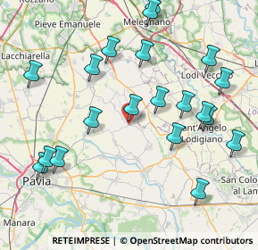 Mappa Via Vidolenghi, 27010 Marzano PV, Italia (9.0955)