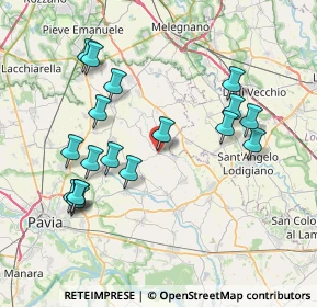 Mappa Via Vidolenghi, 27010 Marzano PV, Italia (7.98222)