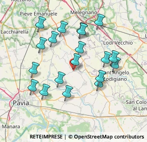 Mappa Via Vidolenghi, 27010 Marzano PV, Italia (7.19579)