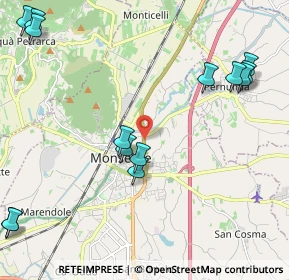 Mappa Via Alessandro Volta, 35043 Monselice PD, Italia (2.77929)