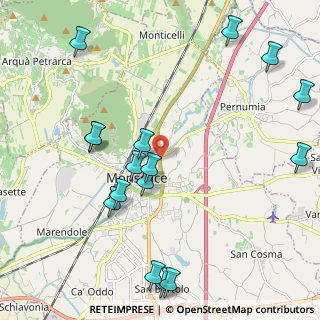 Mappa Via Alessandro Volta, 35043 Monselice PD, Italia (2.53875)