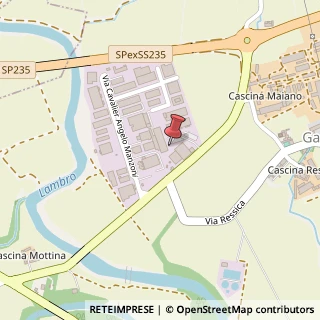 Mappa Via Vittime del Terrorismo, 5, 26866 Sant'Angelo Lodigiano, Lodi (Lombardia)