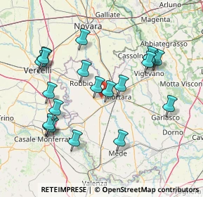 Mappa Via Egisto Cagnoni, 27030 Ceretto Lomellina PV, Italia (15.6825)