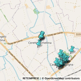 Mappa Via Egisto Cagnoni, 27030 Ceretto Lomellina PV, Italia (1.38621)