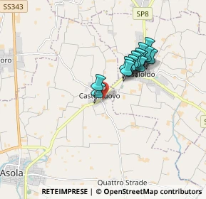 Mappa 46041 Castelnuovo MN, Italia (1.382)