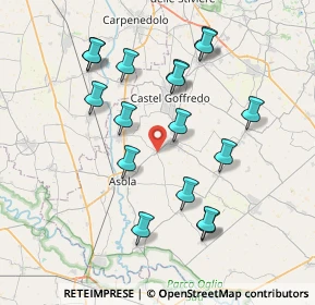 Mappa 46041 Castelnuovo MN, Italia (7.58294)