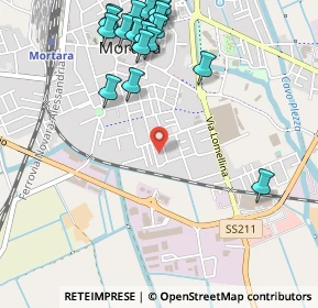 Mappa Via Balduzzi Giuseppe, 27036 Mortara PV, Italia (0.6655)