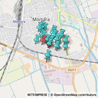 Mappa Via Balduzzi Giuseppe, 27036 Mortara PV, Italia (0.23214)