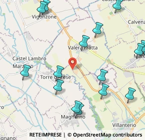 Mappa Via Monte, 27019 Villanterio PV, Italia (2.77706)