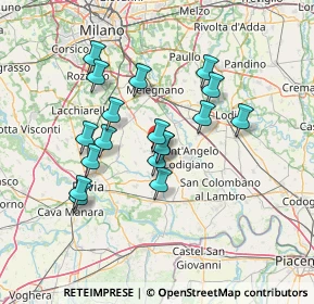 Mappa Via Monte, 27019 Villanterio PV, Italia (11.99111)