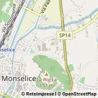 Mapa Monselice